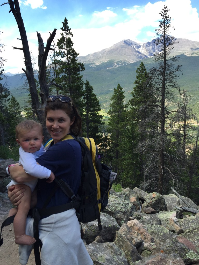 Me and my mountain baby