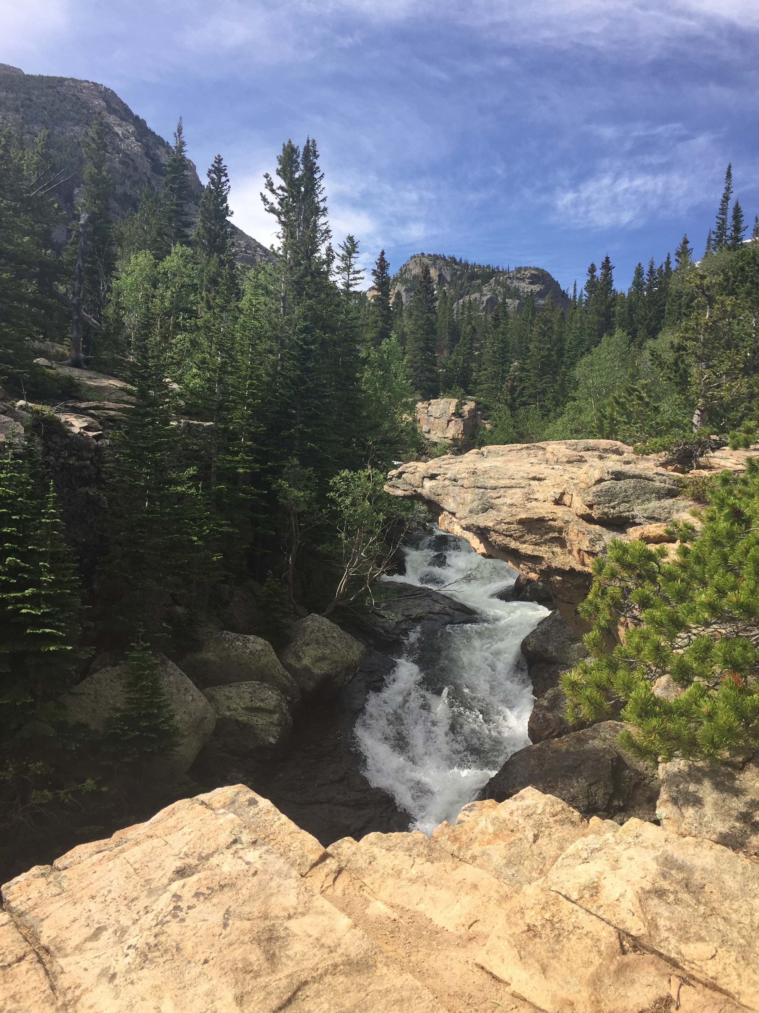 Waterfall near Alberta Falls