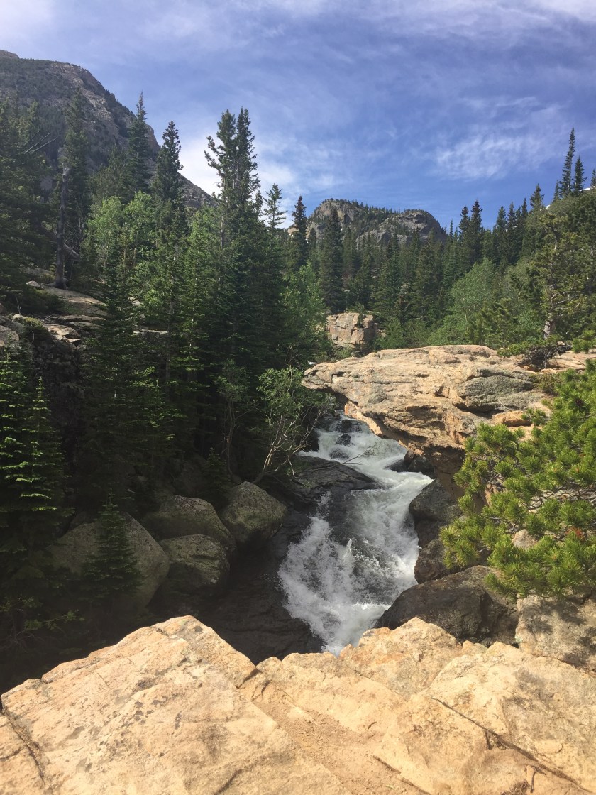 Waterfall near Alberta Falls
