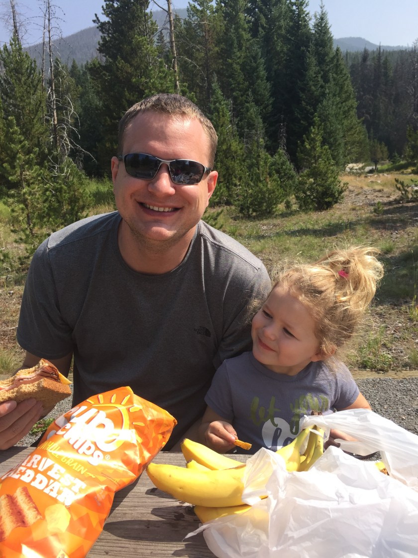 Picnicking in Rocky mountain National Park