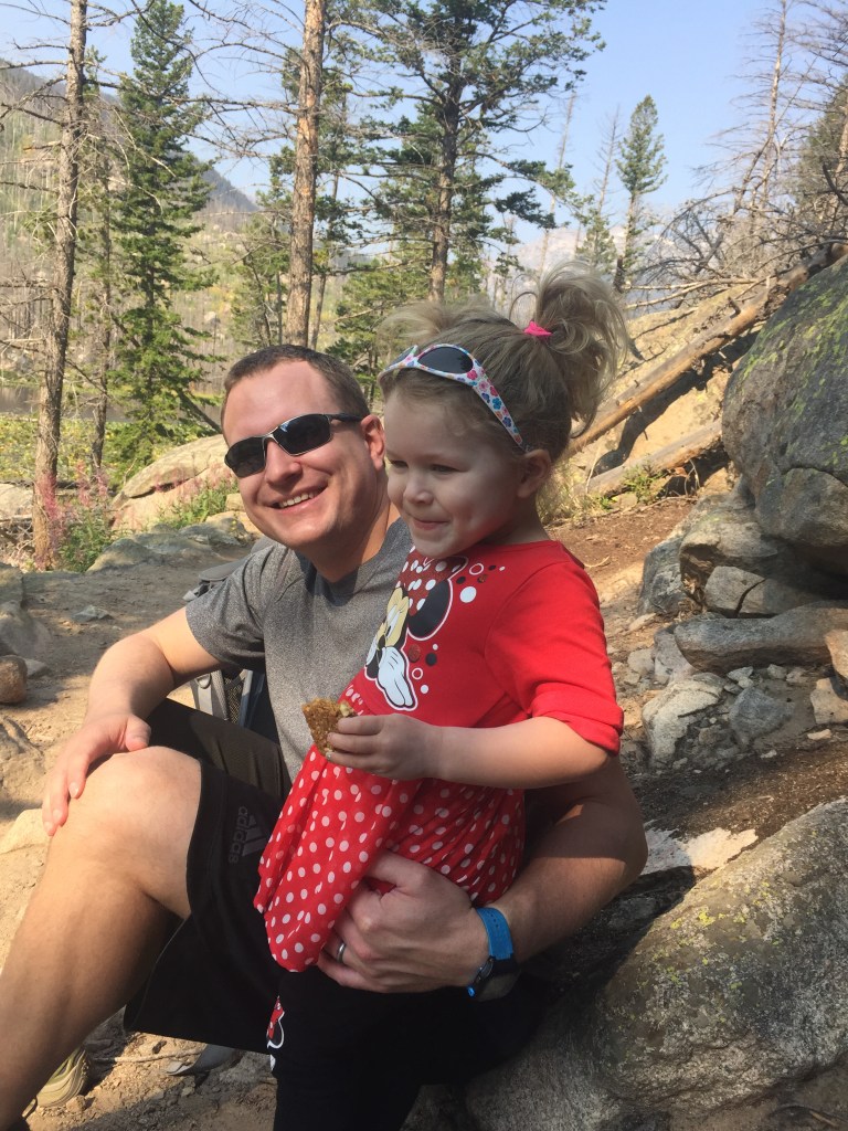 Picnic at Cub Lake in Rocky Mountain National Park