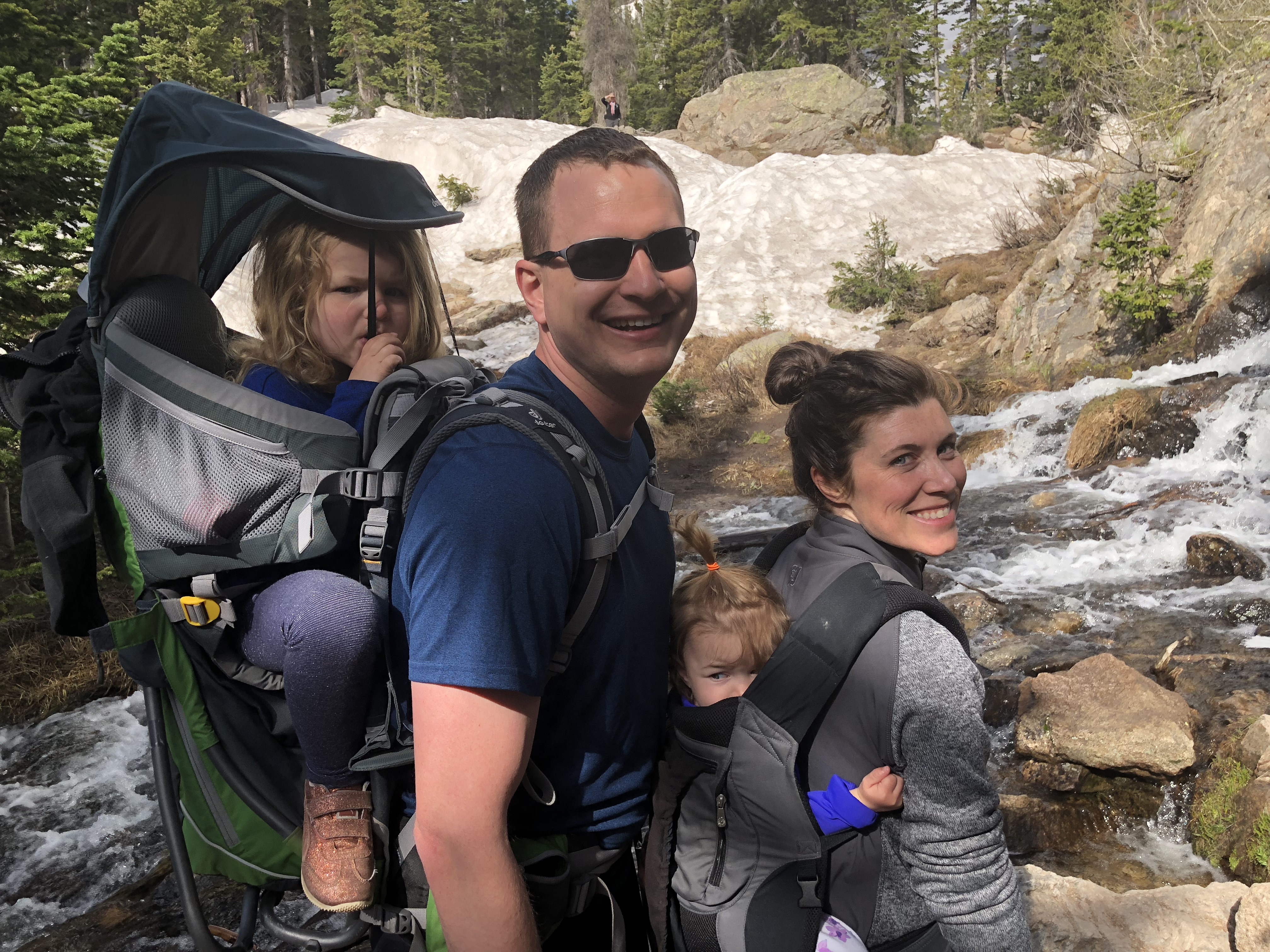Young Families in Rocky Mountain National Park