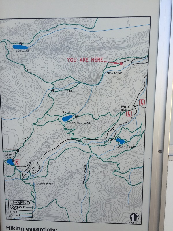 Hikes from Hallowell Park in Rocky Mountain National Park