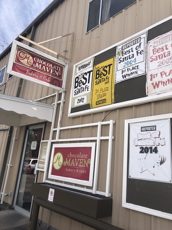 Chocolate Maven in Santa Fe, New Mexico. Best of Santa Fe first place winner. Best bakery in santa fe, new mexico