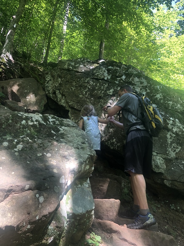 lost valley trail buffalo national river trail up to eden falls cave