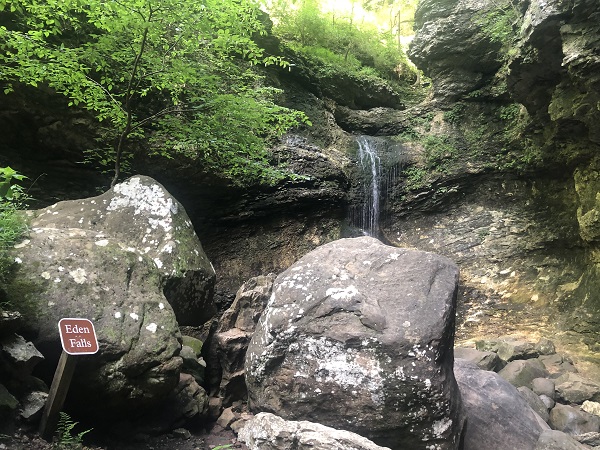 lost valley trail buffalo national river. eden falls