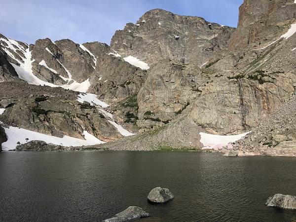 Sky Pond hike in Rocky Mountain National Park