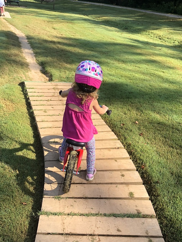 Family friendly biking destination in Bentonville Arkansas
