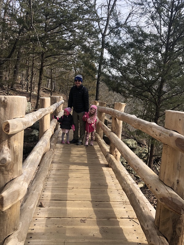 Yellow Rock Trail. Arkansas State Park