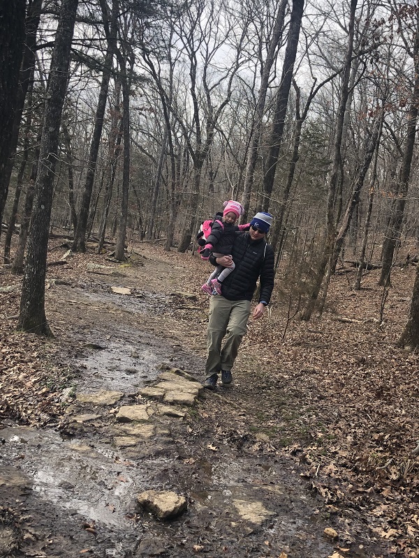 Yellow Rock trail with kids