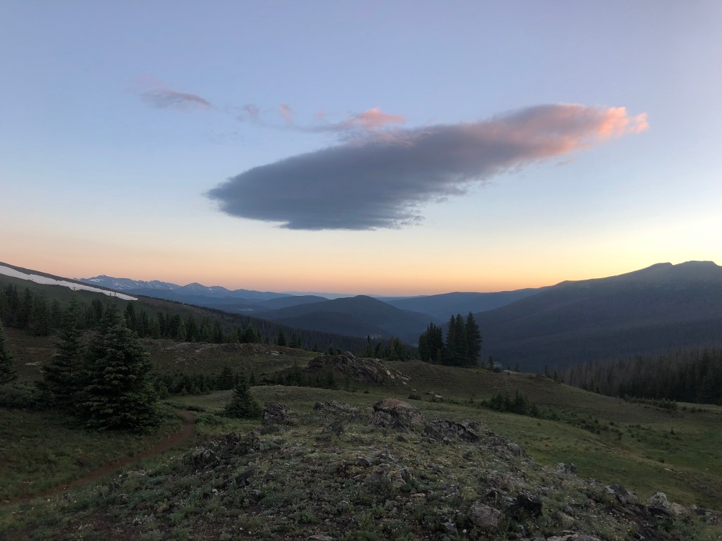 path to Mount Chapin in Rocky Mountain National Park.