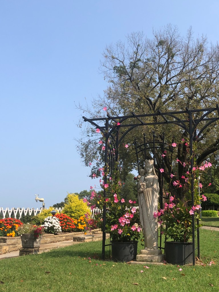 Subiaco gardens, Arkansas monastery