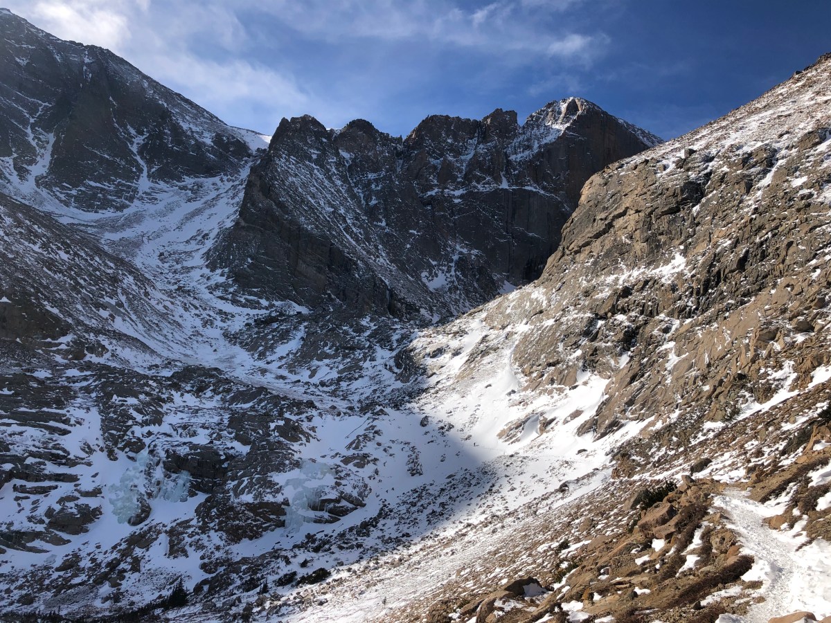 A Winter Hike on the Long’s Peak&nbsp;Trail
