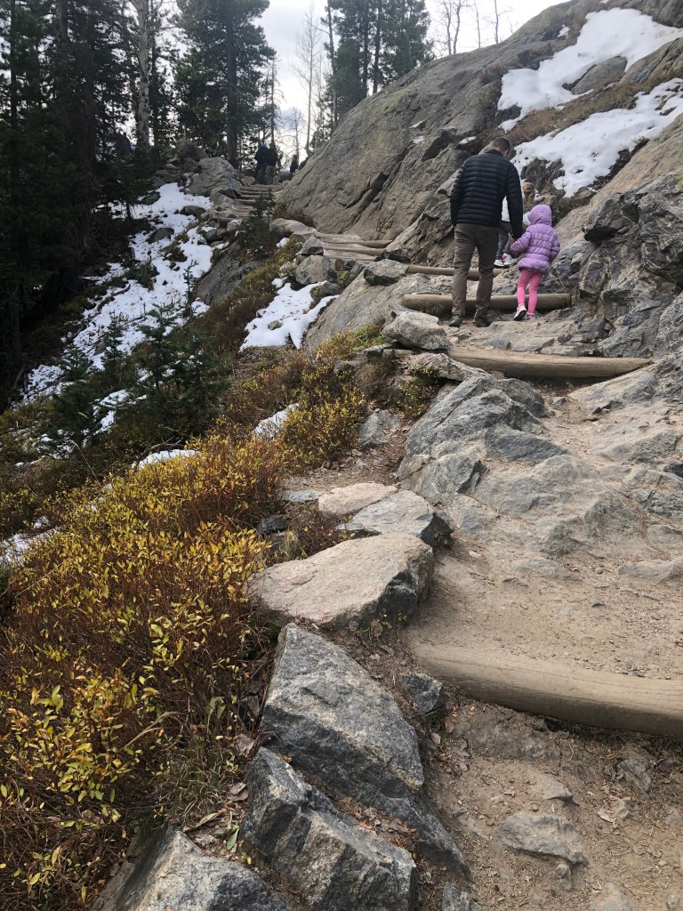 hike to Dream Lake Rocky Mountain National Park