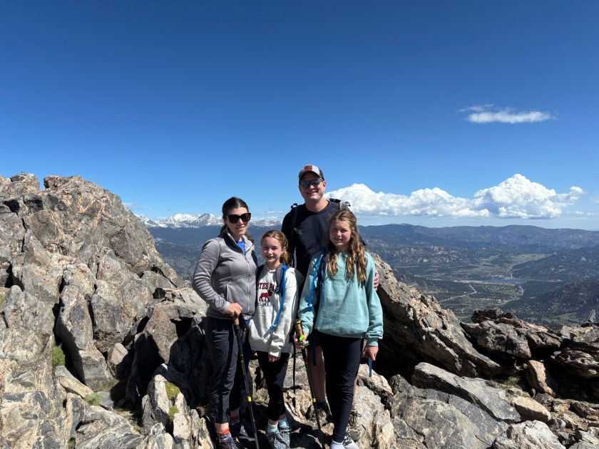 Twin Sisters Rocky Mountain National Park