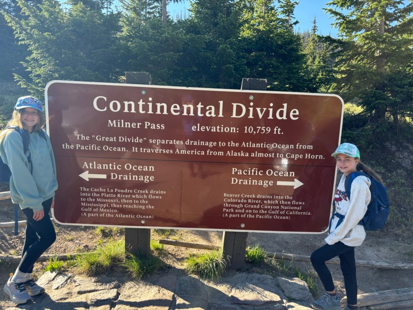 Continental Divide in Rocky Mountain National Park