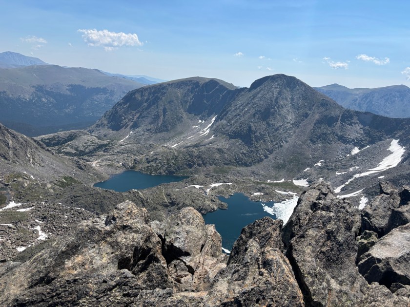 Alpine Lakes from Mount Ida