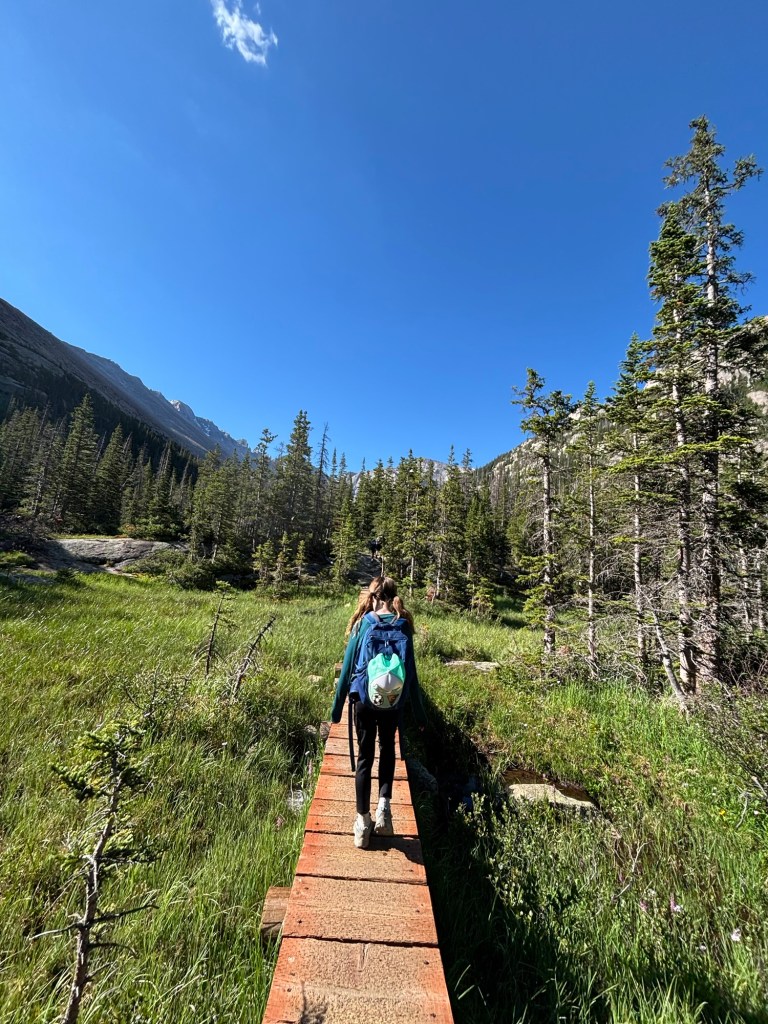Hike up to Black Lake